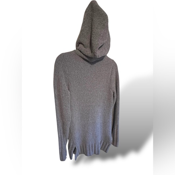 Vera Wang | Oversized Grey Tunic Hooded Sweatshirt | XS | Simply Vera Vera Wang - Picture 4 of 15